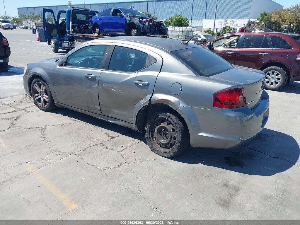 1C3CDZAB0CN217081 2012 DODGE AVENGER photo no. 3