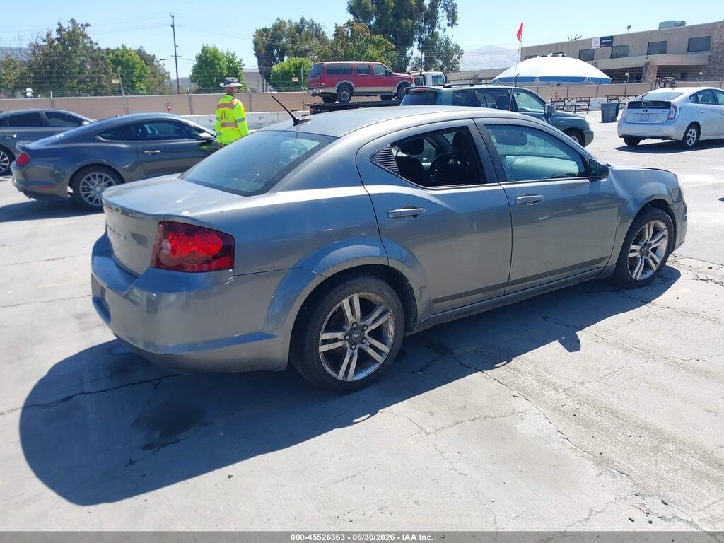 1C3CDZAB0CN217081 2012 DODGE AVENGER photo no. 4