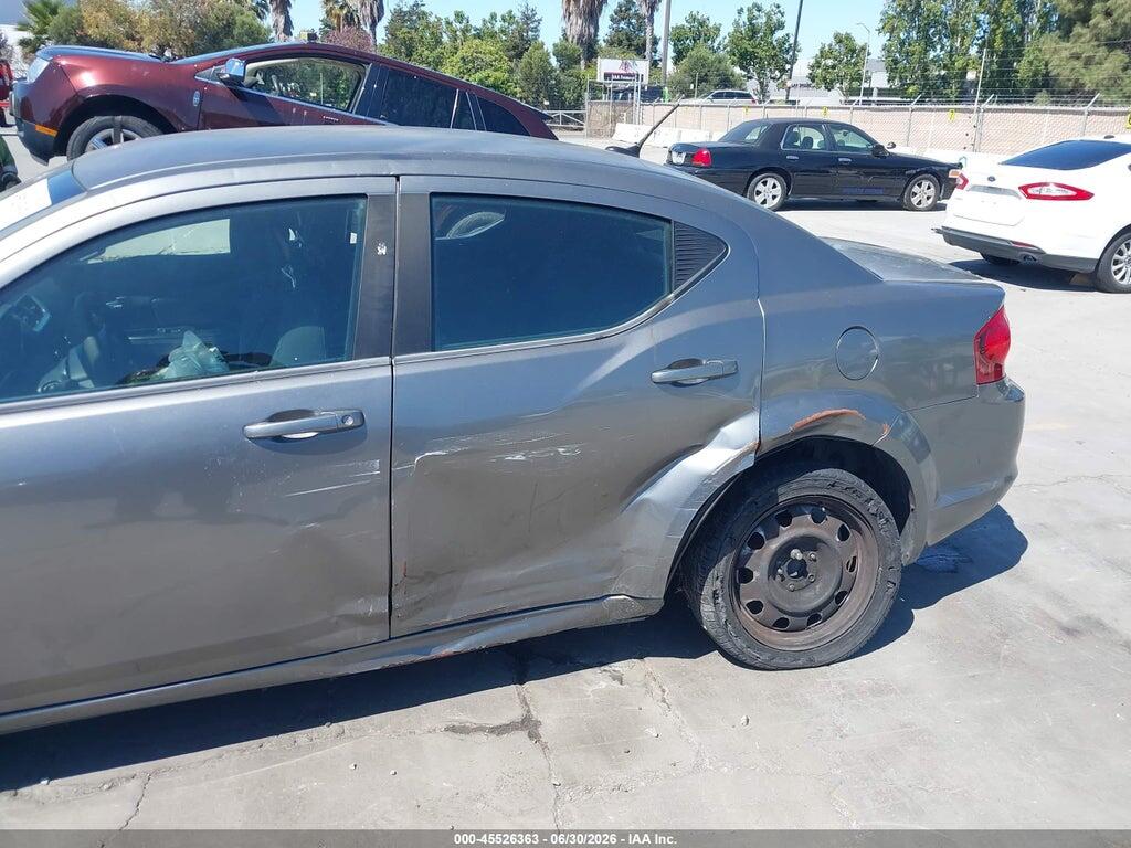 1C3CDZAB0CN217081 2012 DODGE AVENGER photo no. 6