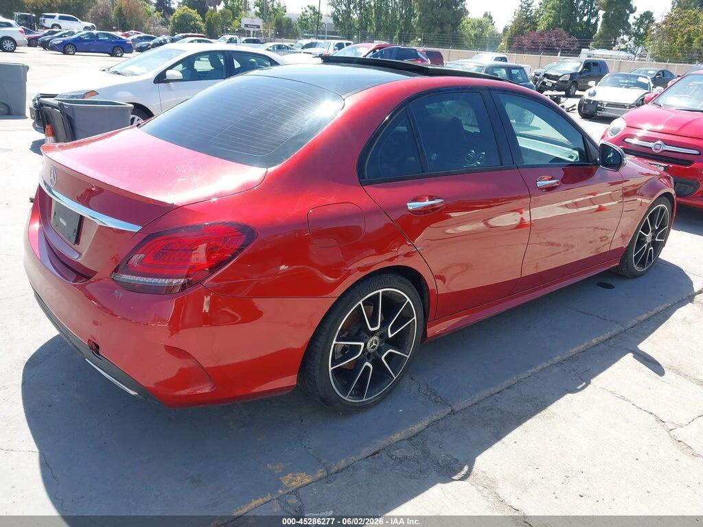W1KWF8DB0MR620843 2021 MERCEDES-BENZ C 300 photo no. 4