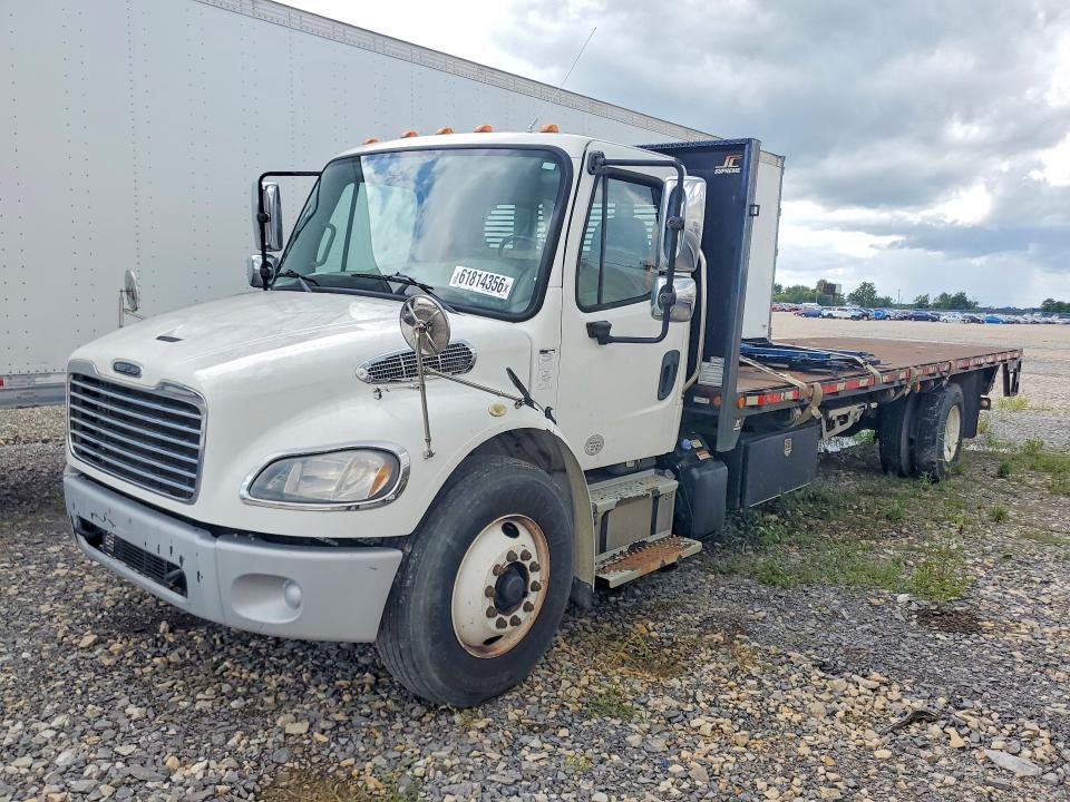 2014 FREIGHTLINER M2 FLATBED - R & D - CLN TITLE - PRIOR FLEET