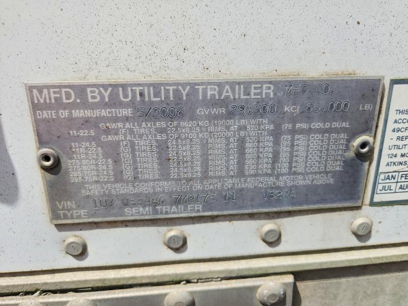 2007 UTILITY TRAILER MANUFACTURE TRAILER — Фото 10 из 10