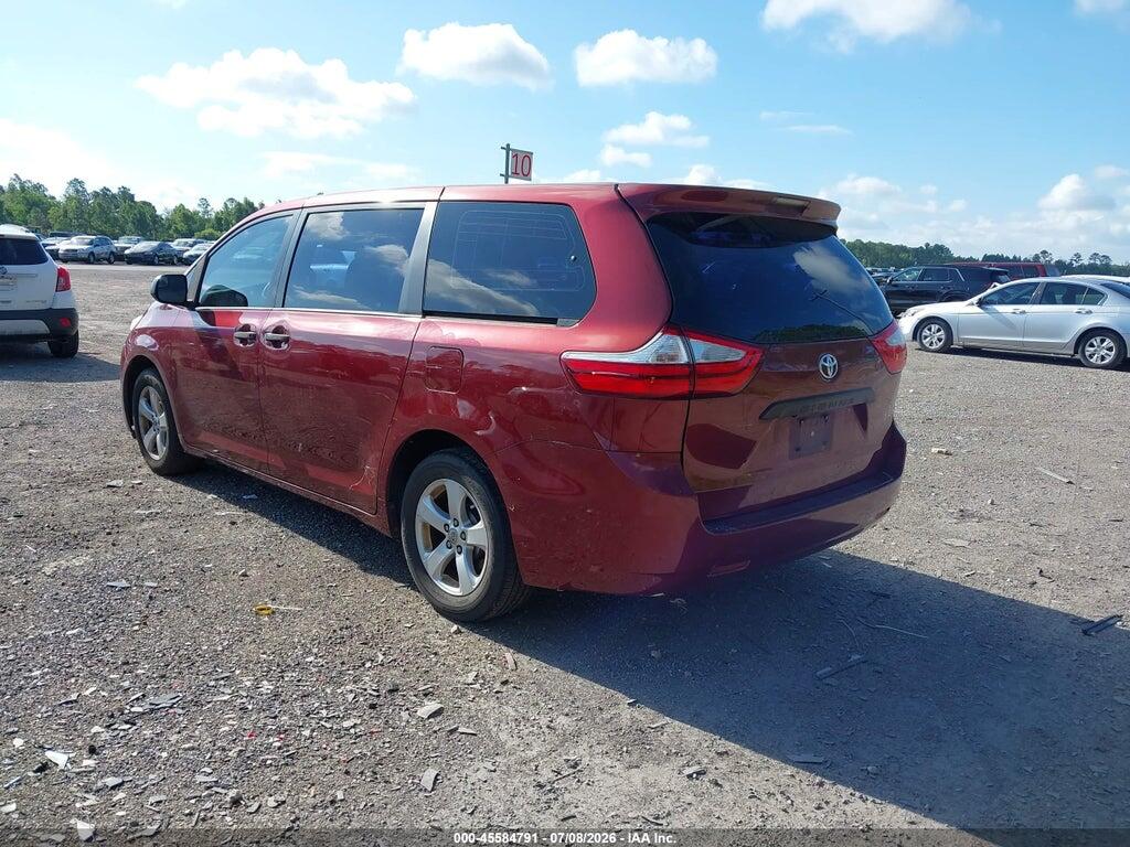 5TDZZ3DC7HS798668 2017 TOYOTA SIENNA photo no. 3