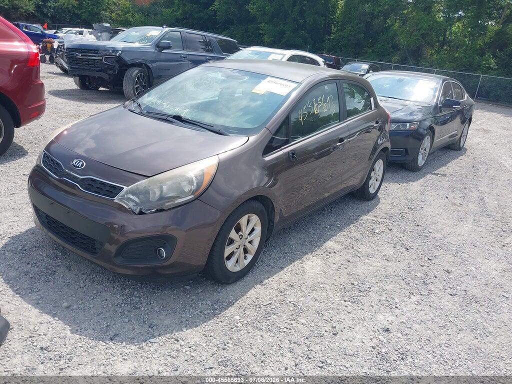 KNADN5A37E6353734 2014 KIA RIO photo no. 2