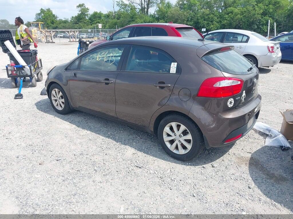 KNADN5A37E6353734 2014 KIA RIO photo no. 3