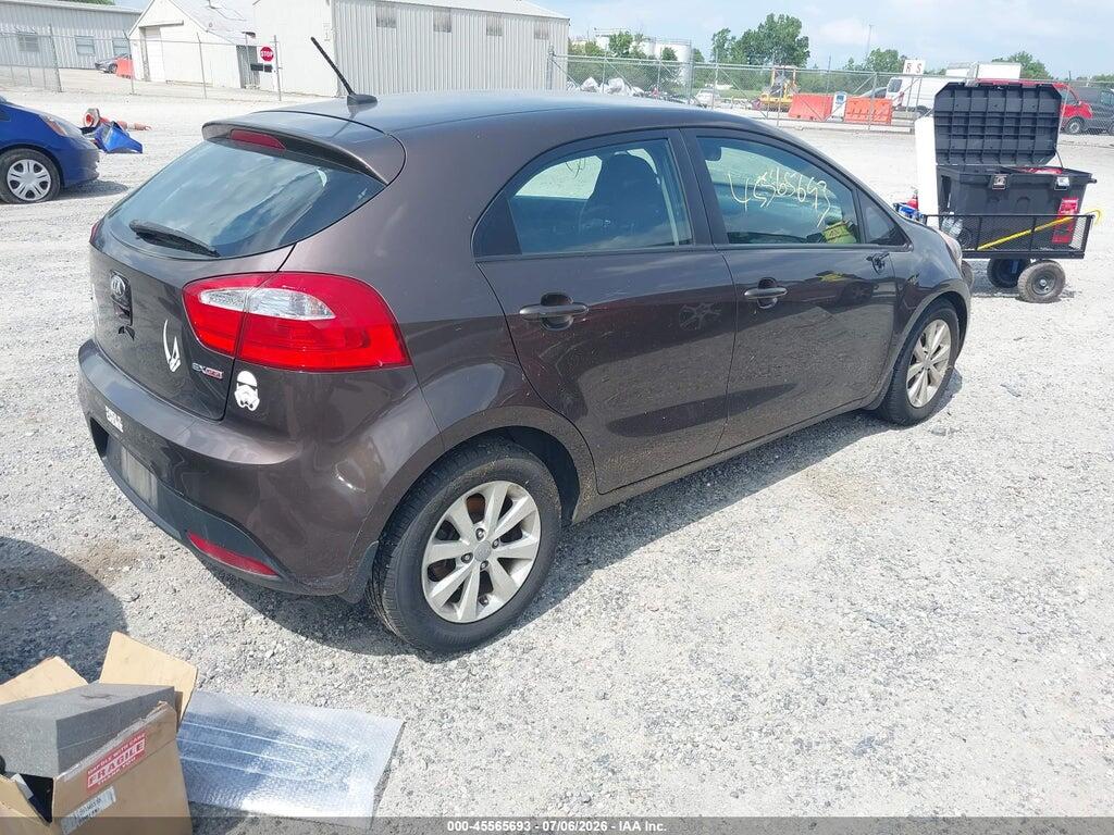 KNADN5A37E6353734 2014 KIA RIO photo no. 4