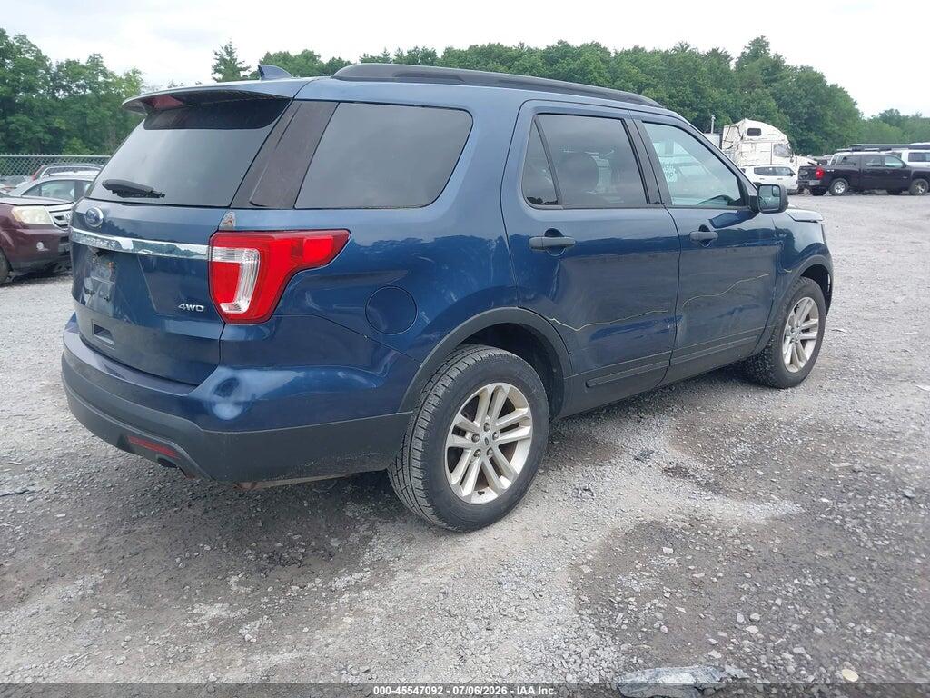 1FM5K8B88HGA01087 2017 FORD EXPLORER photo no. 4