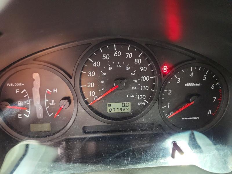 JF1GG61667H817894 2007 SUBARU IMPREZA photo no. 9