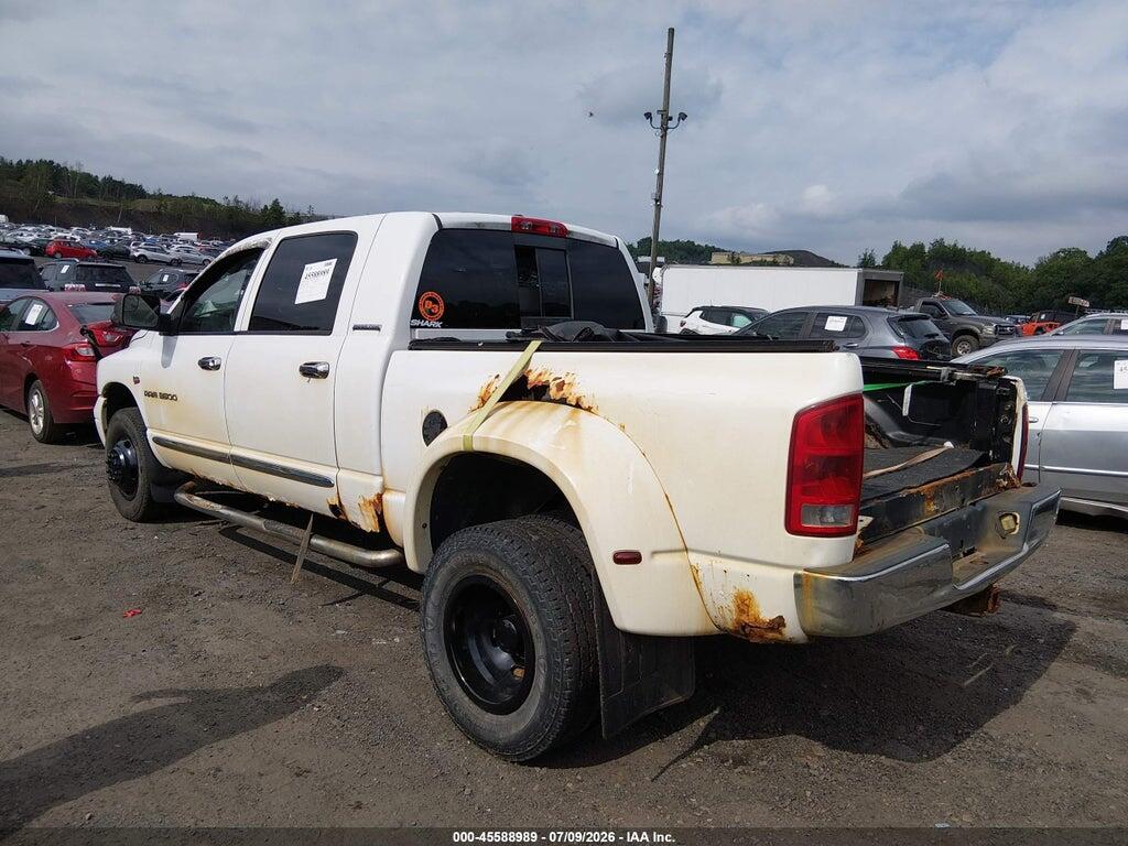 3D7MX49C16G223837 2006 DODGE RAM 3500 photo no. 3