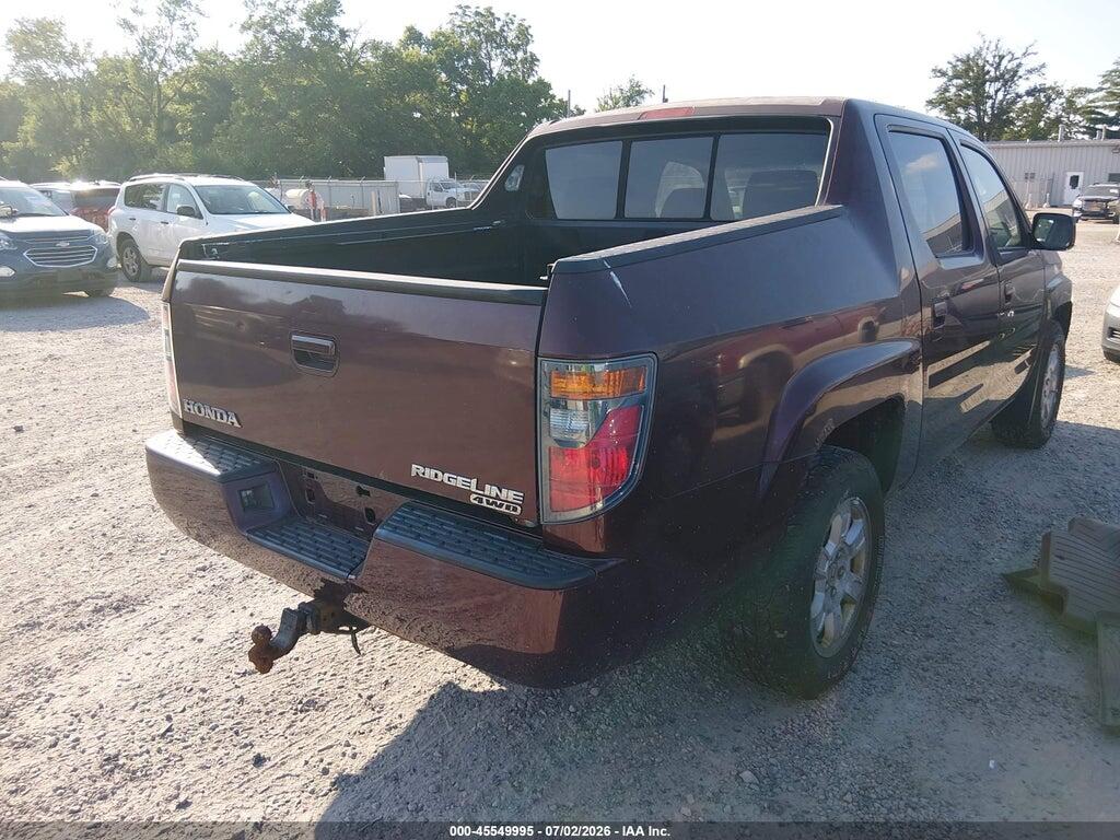 2HJYK16488H504845 2008 HONDA RIDGELINE photo no. 4