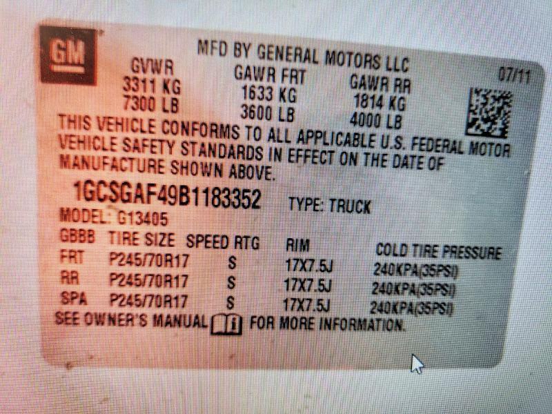 2011 CHEVROLET 150 EXP/CH — Фото 13 из 13