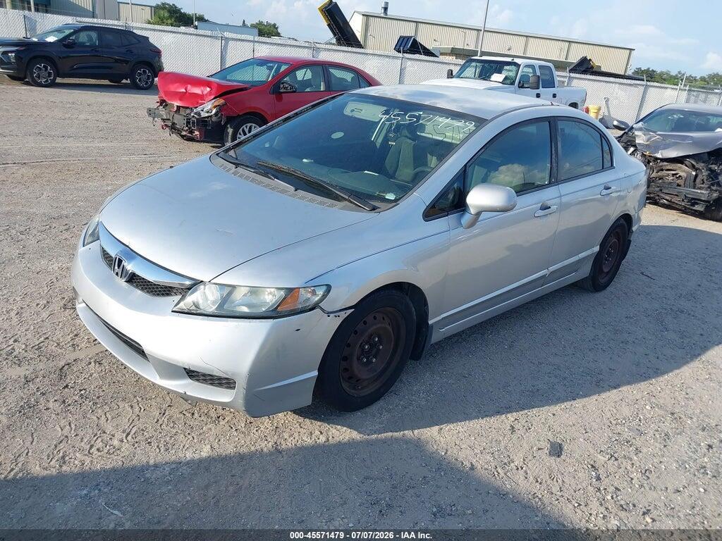 2HGFA16519H518094 2009 HONDA CIVIC photo no. 2