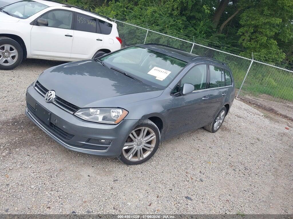 3VWCA7AU3FM503769 2015 VOLKSWAGEN GOLF SPORTWAGEN photo no. 2