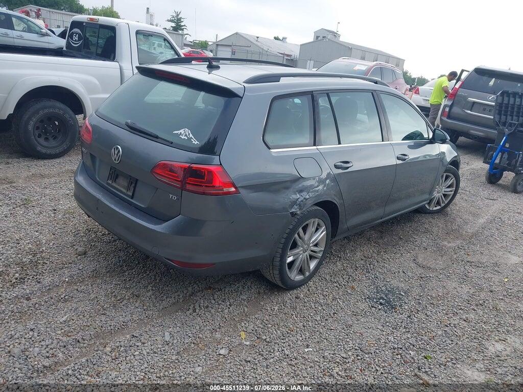 3VWCA7AU3FM503769 2015 VOLKSWAGEN GOLF SPORTWAGEN photo no. 4