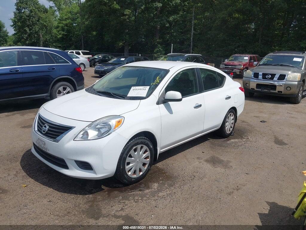 3N1CN7AP9CL841909 2012 NISSAN VERSA photo no. 2