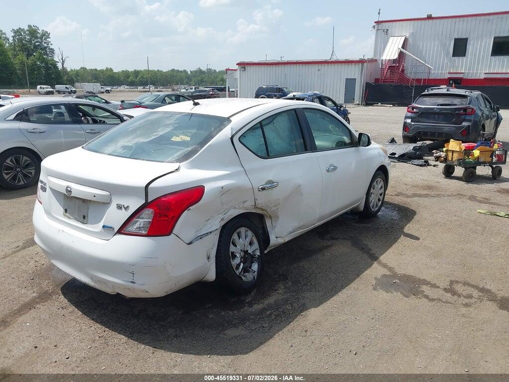 3N1CN7AP9CL841909 2012 NISSAN VERSA photo no. 4