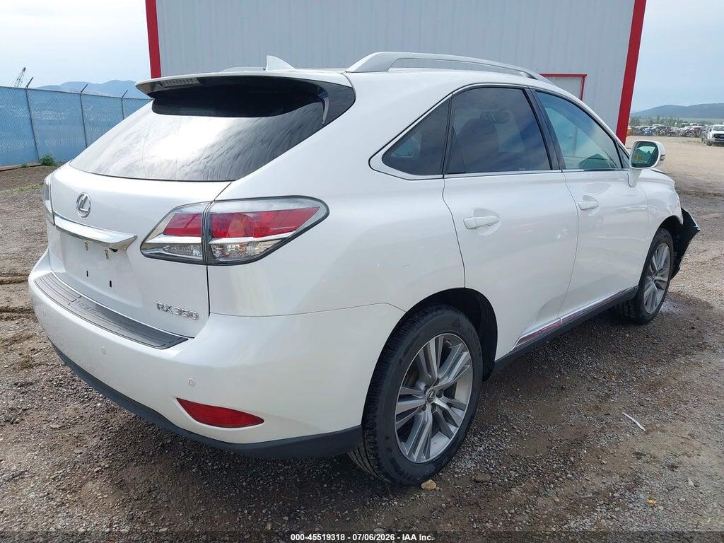 2T2BK1BA7FC307836 2015 LEXUS RX 350 photo no. 4