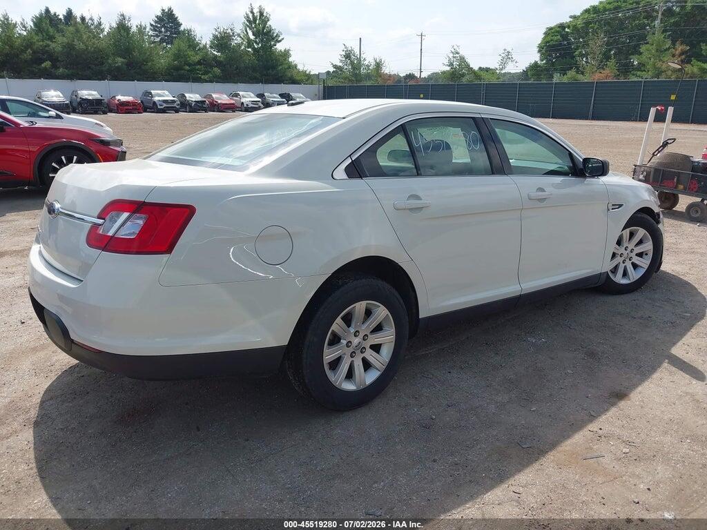 1FAHP2DW7AG140246 2010 FORD TAURUS photo no. 4