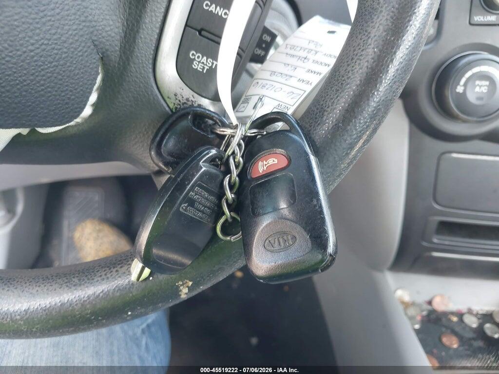KNAGE123485222615 2008 KIA OPTIMA photo no. 11