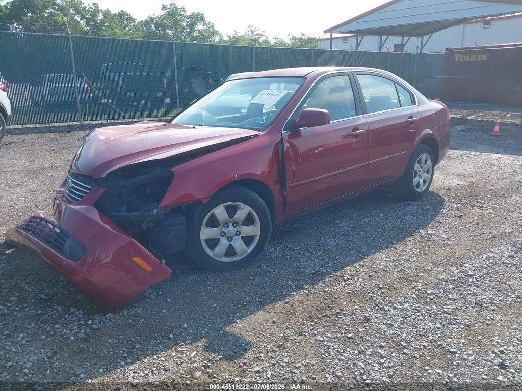KNAGE123485222615 2008 KIA OPTIMA photo no. 2