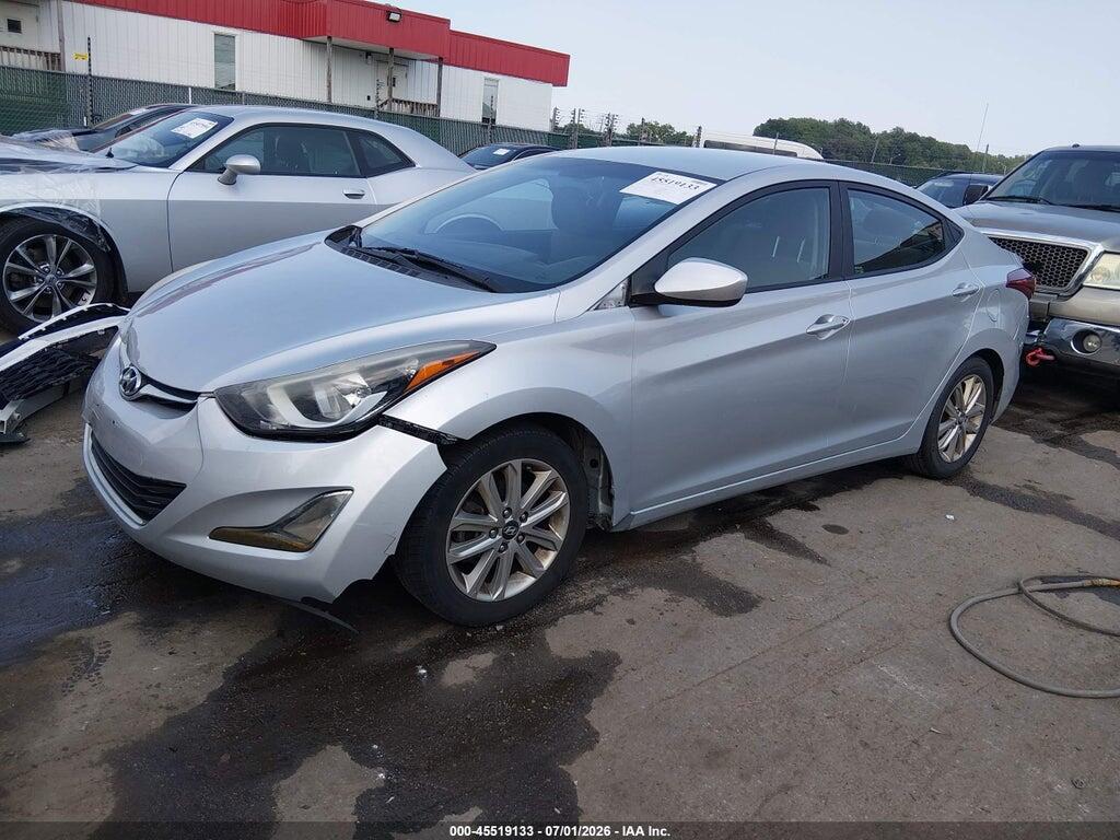 KMHDH4AE1FU235807 2015 HYUNDAI ELANTRA photo no. 2