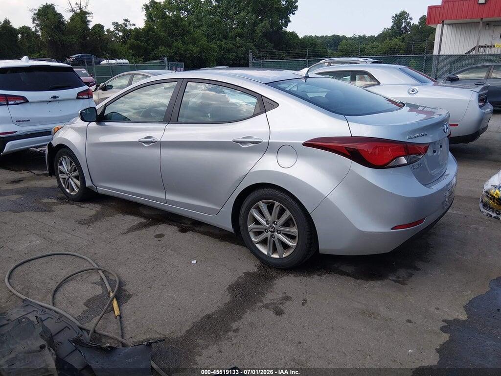 KMHDH4AE1FU235807 2015 HYUNDAI ELANTRA photo no. 3