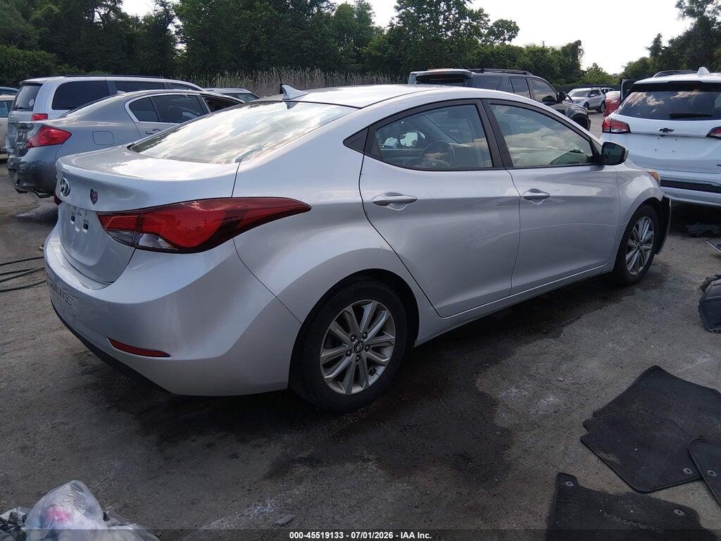 KMHDH4AE1FU235807 2015 HYUNDAI ELANTRA photo no. 4