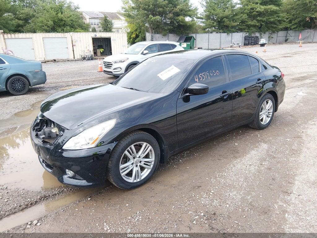 JN1CV6AR8DM756840 2013 INFINITI G37X photo no. 2