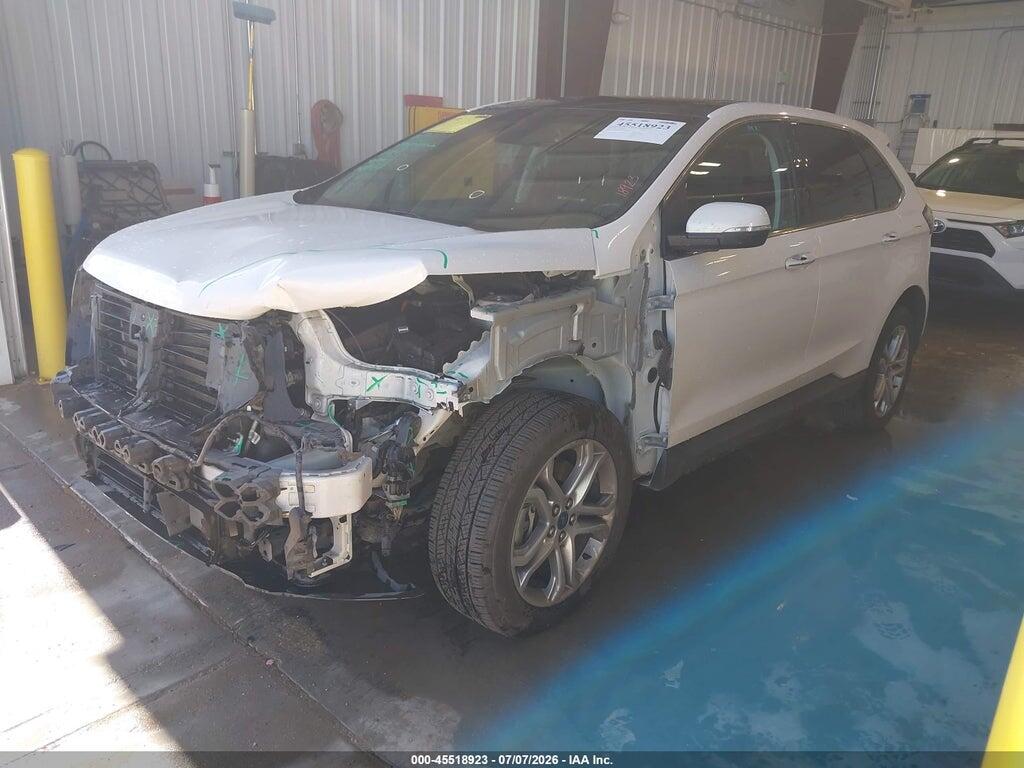 2FMPK4K90JBB82323 2018 FORD EDGE photo no. 2