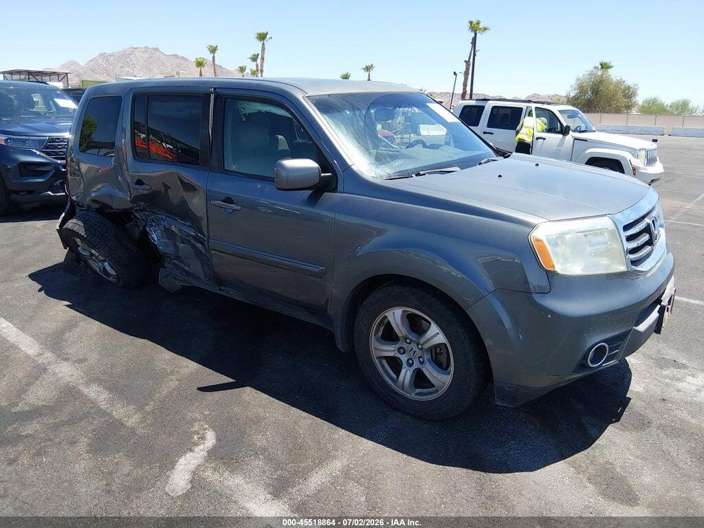 5FNYF4H52CB082862 2012 HONDA PILOT photo no. 1