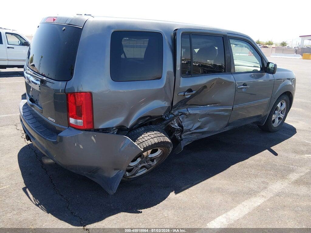 5FNYF4H52CB082862 2012 HONDA PILOT photo no. 4