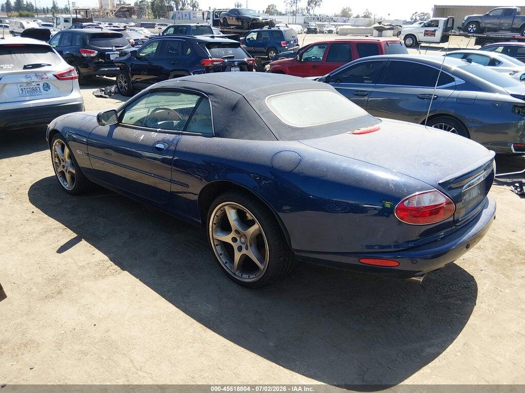 SAJDA42B71PA20375 2001 JAGUAR XKR photo no. 3