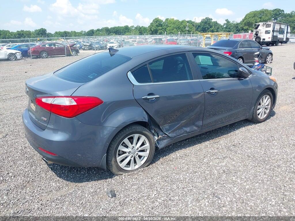 KNAFX4A87F5266125 2015 KIA FORTE photo no. 4