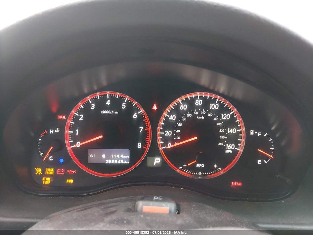 4S3BL676494213231 2009 SUBARU LEGACY photo no. 7