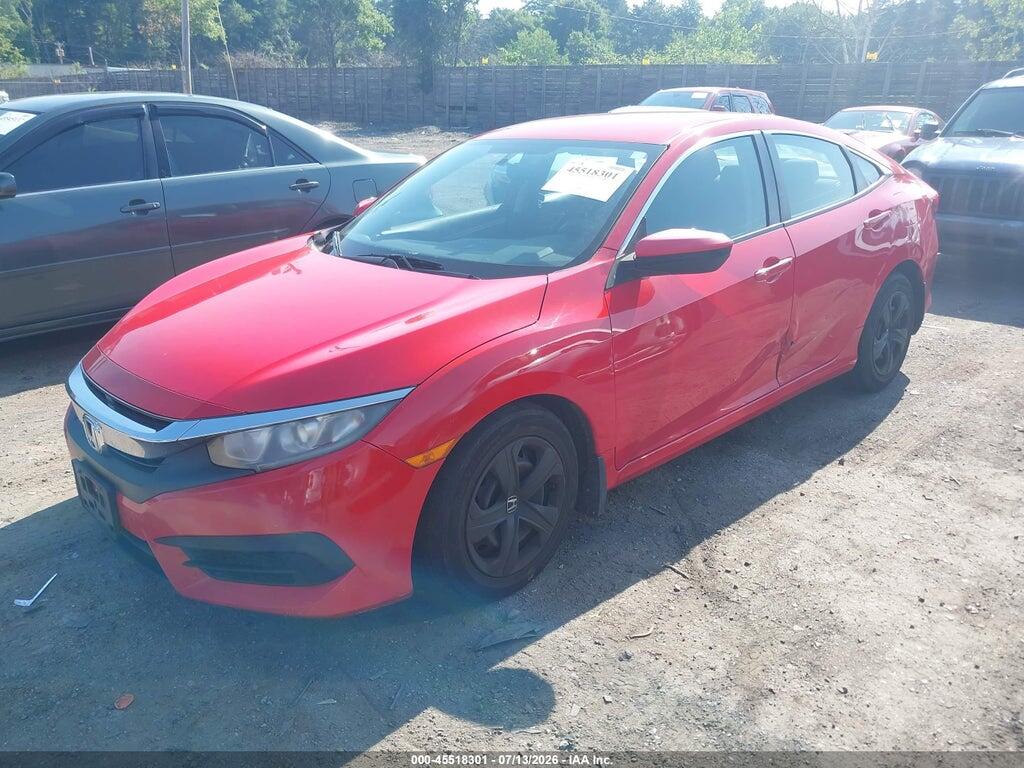 2HGFC2F52GH555782 2016 HONDA CIVIC photo no. 2