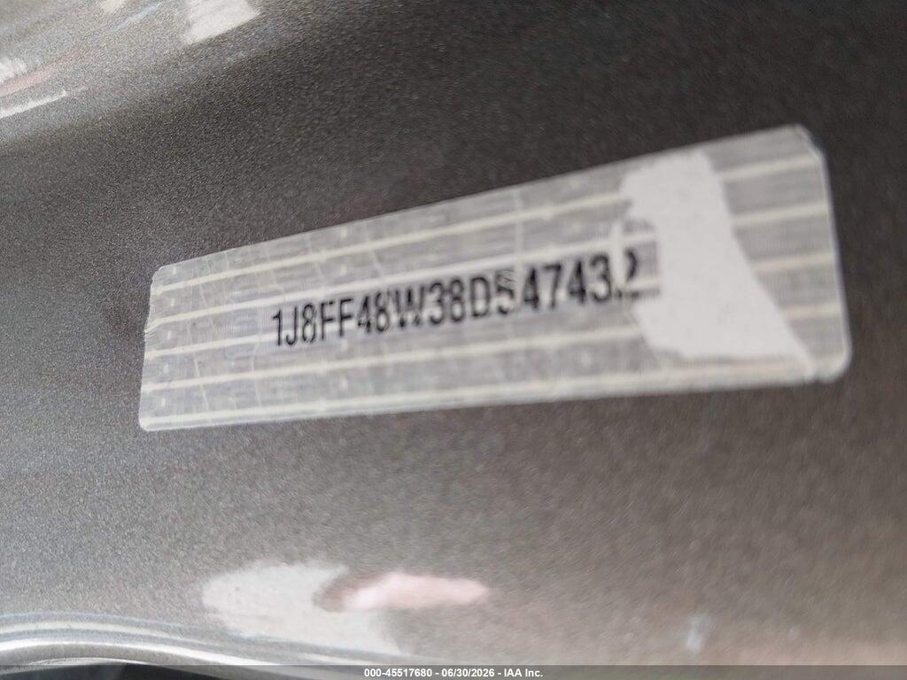 1J8FF48W38D547432 2008 JEEP PATRIOT photo no. 9