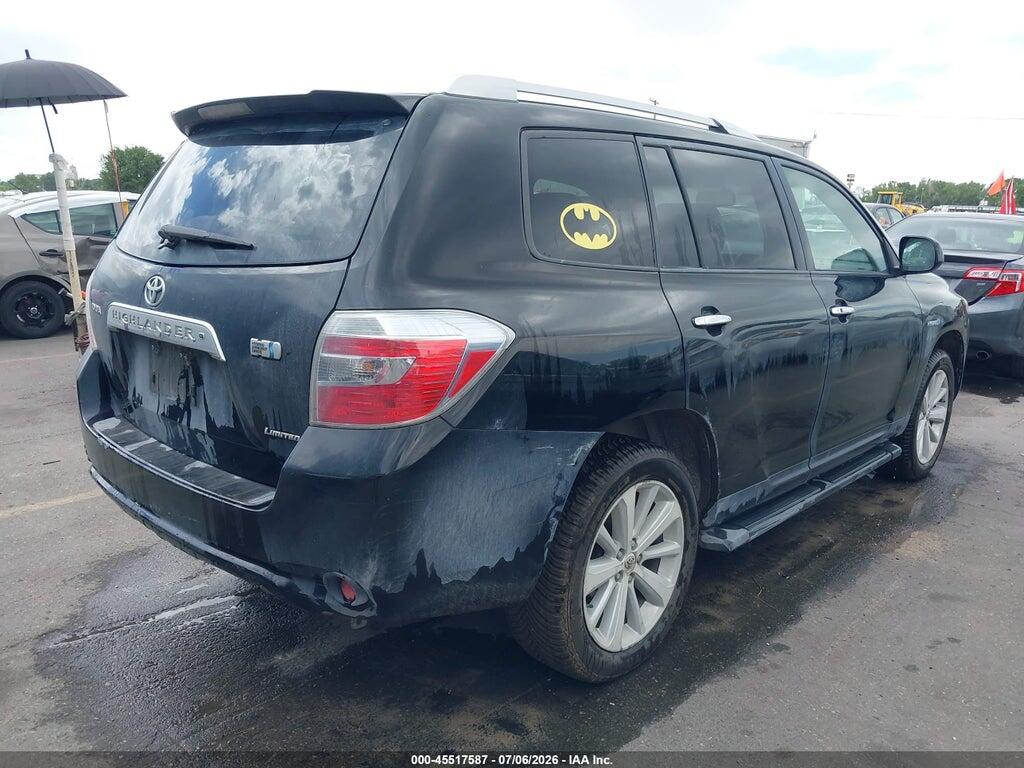 JTEEW44A492030422 2009 TOYOTA HIGHLANDER HYBRID photo no. 4