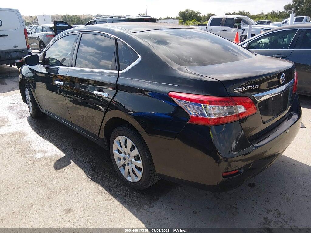 3N1AB7AP6FY314739 2015 NISSAN SENTRA photo no. 3