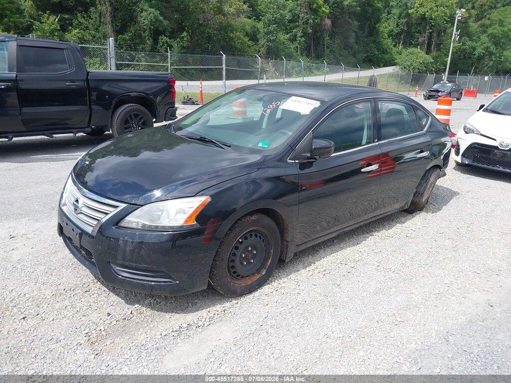 3N1AB7AP1EY285522 2014 NISSAN SENTRA photo no. 2