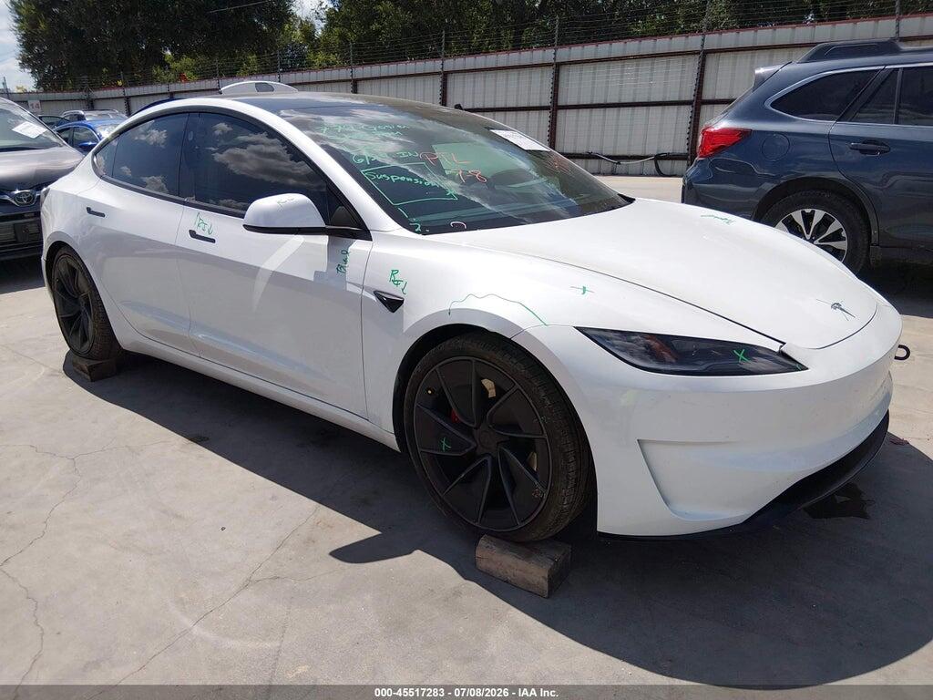 5YJ3E1ET2SF984960 2025 TESLA MODEL 3 photo no. 1