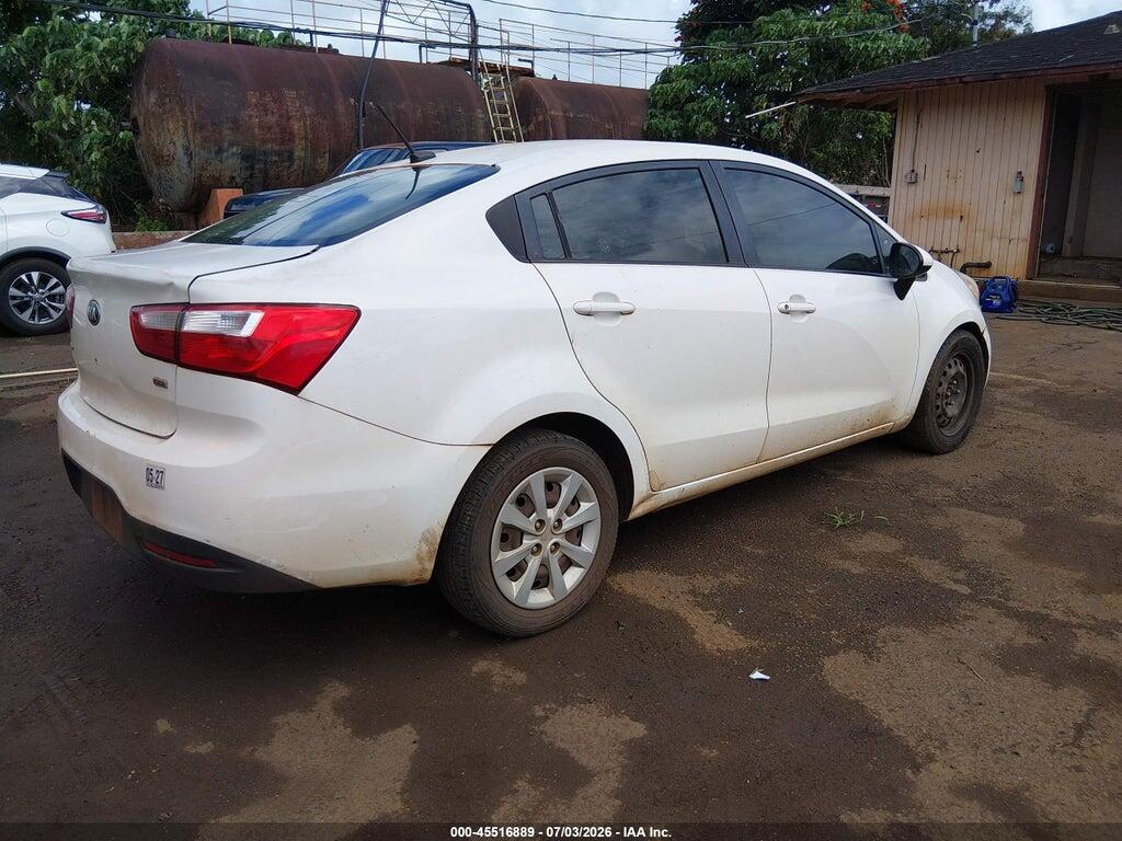 KNADM4A34E6330683 2014 KIA RIO photo no. 4