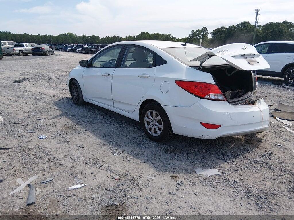 KMHCT4AE3EU757086 2014 HYUNDAI ACCENT photo no. 3