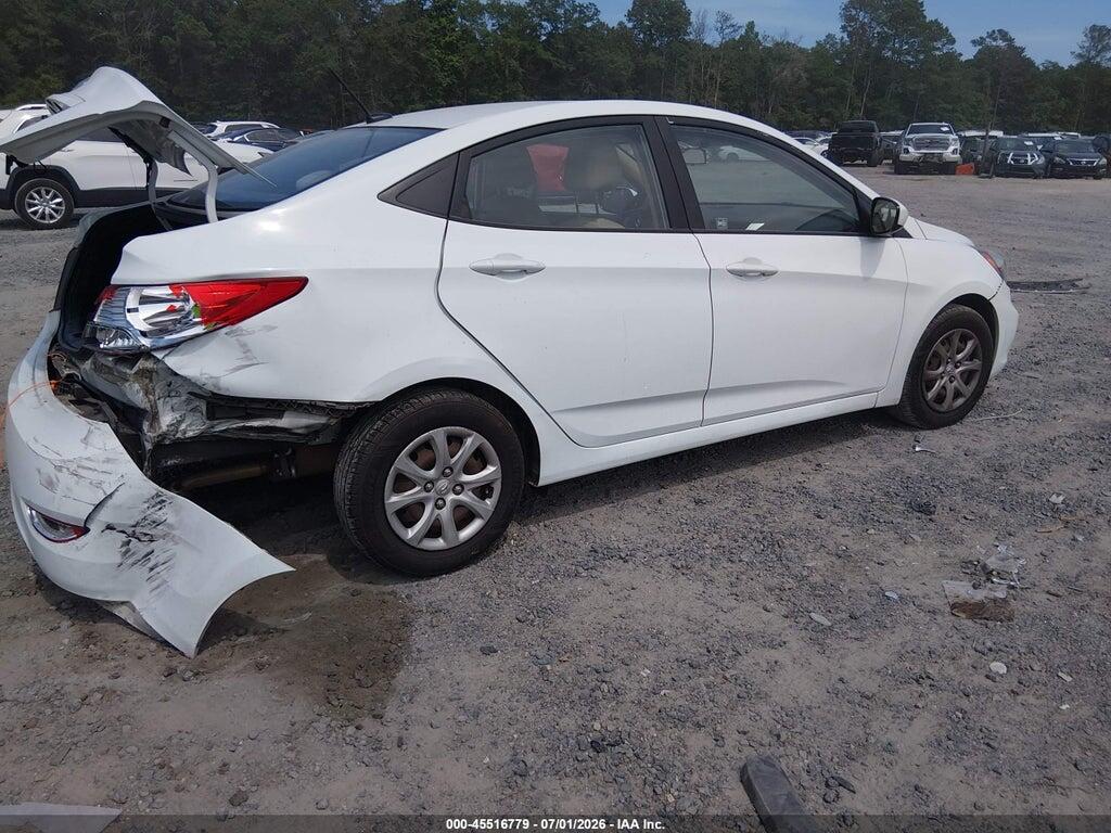 KMHCT4AE3EU757086 2014 HYUNDAI ACCENT photo no. 4