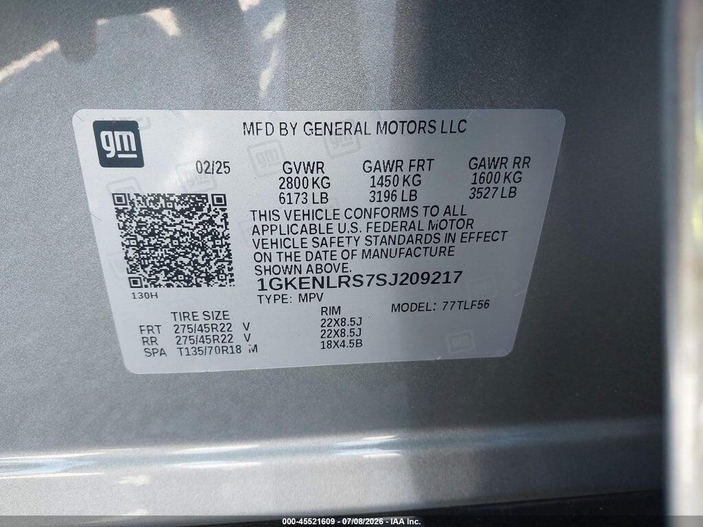 1GKENLRS7SJ209217 2025 GMC ACADIA photo no. 9