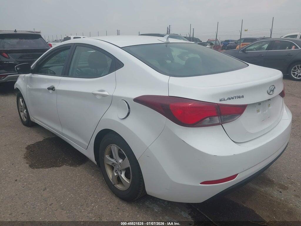 5NPDH4AE4FH600916 2015 HYUNDAI ELANTRA photo no. 3