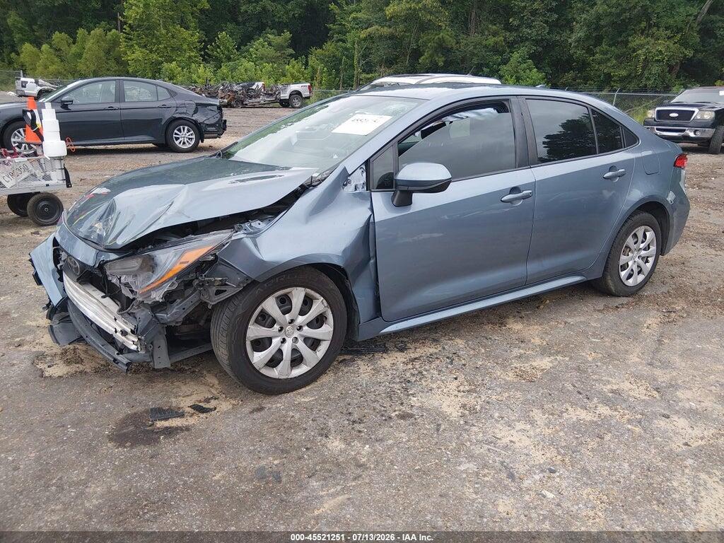 JTDEPMAEXMJ158994 2021 TOYOTA COROLLA photo no. 2