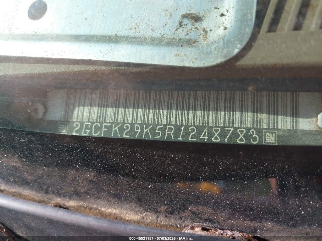 2GCFK29K5R1248783 1994 CHEVROLET GMT-400 photo no. 9