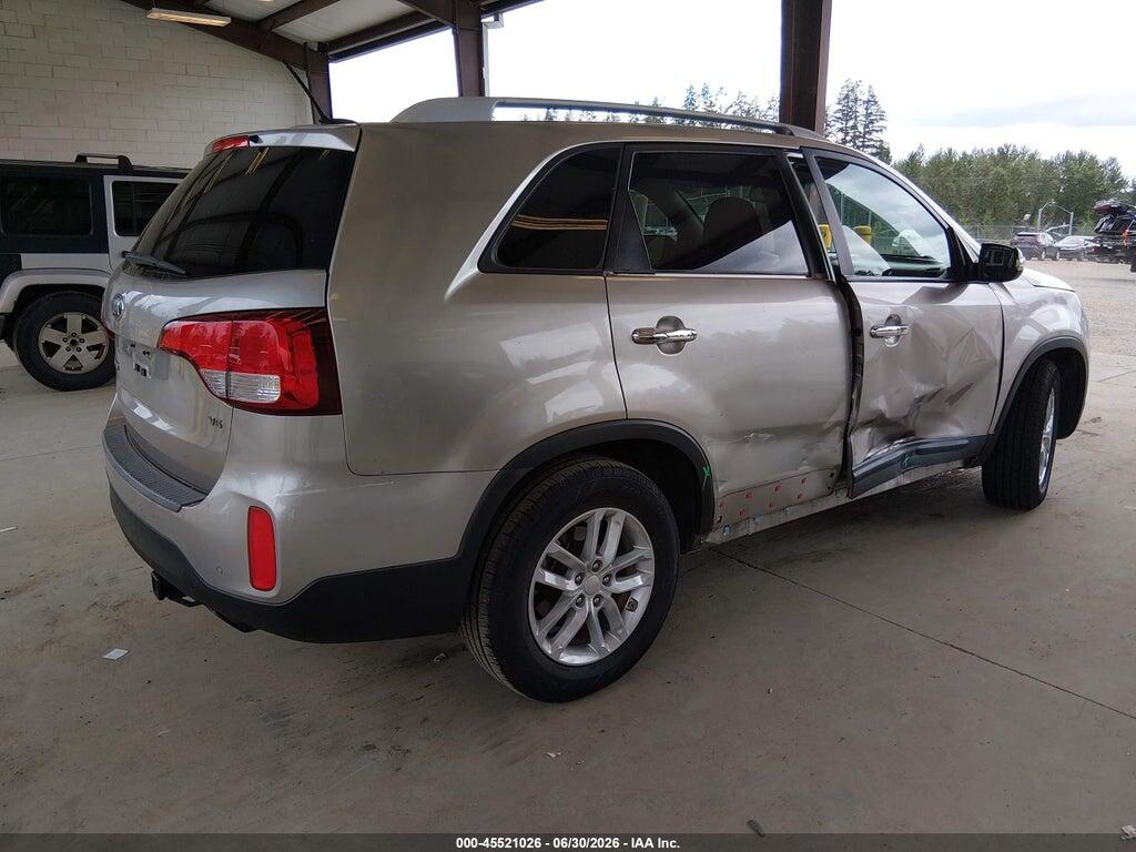 5XYKT4A76FG610684 2015 KIA SORENTO photo no. 4