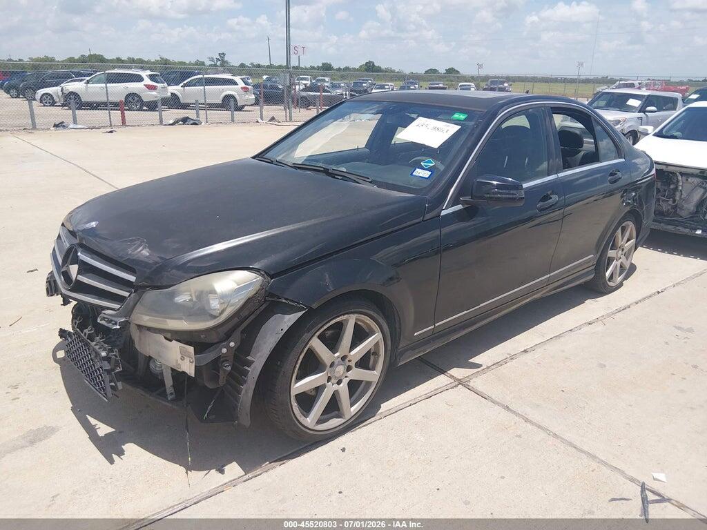 WDDGF4HB9EA954649 2014 MERCEDES-BENZ C 250 photo no. 2