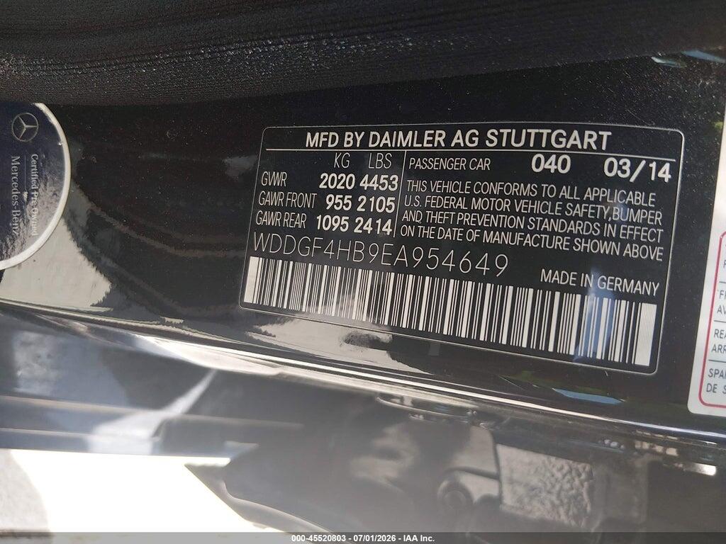 WDDGF4HB9EA954649 2014 MERCEDES-BENZ C 250 photo no. 9